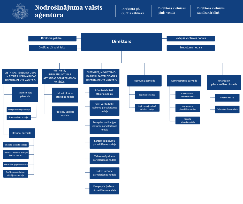 NVA organizatoriskā struktūra
